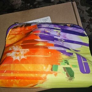 Clinique makeup bag with goodies